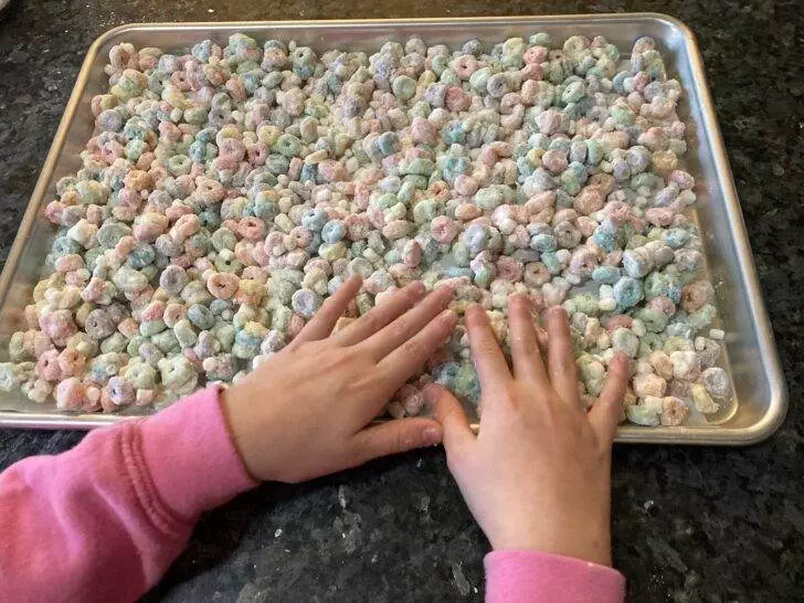 Fruit Loop Puppy Chow from Out of the Box Baking.com