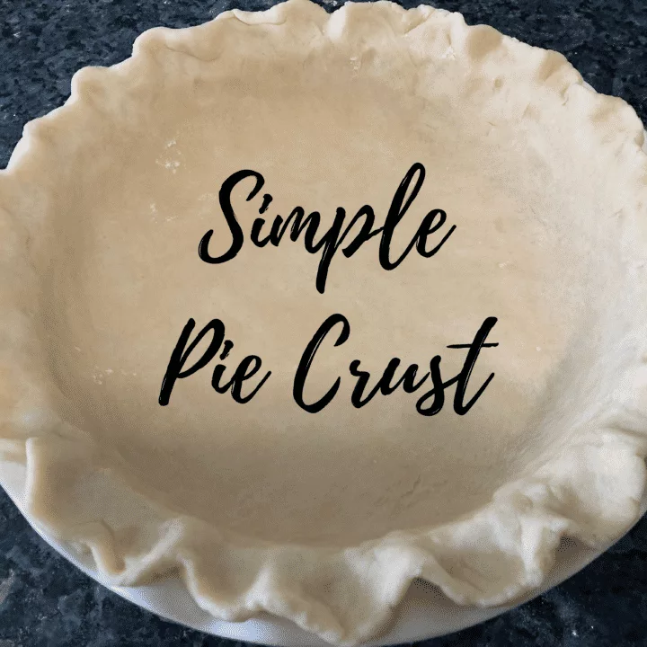 Simple Pie Crust from Scratch