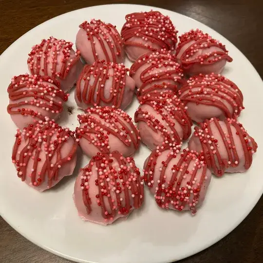 Valentine Oreo Truffles