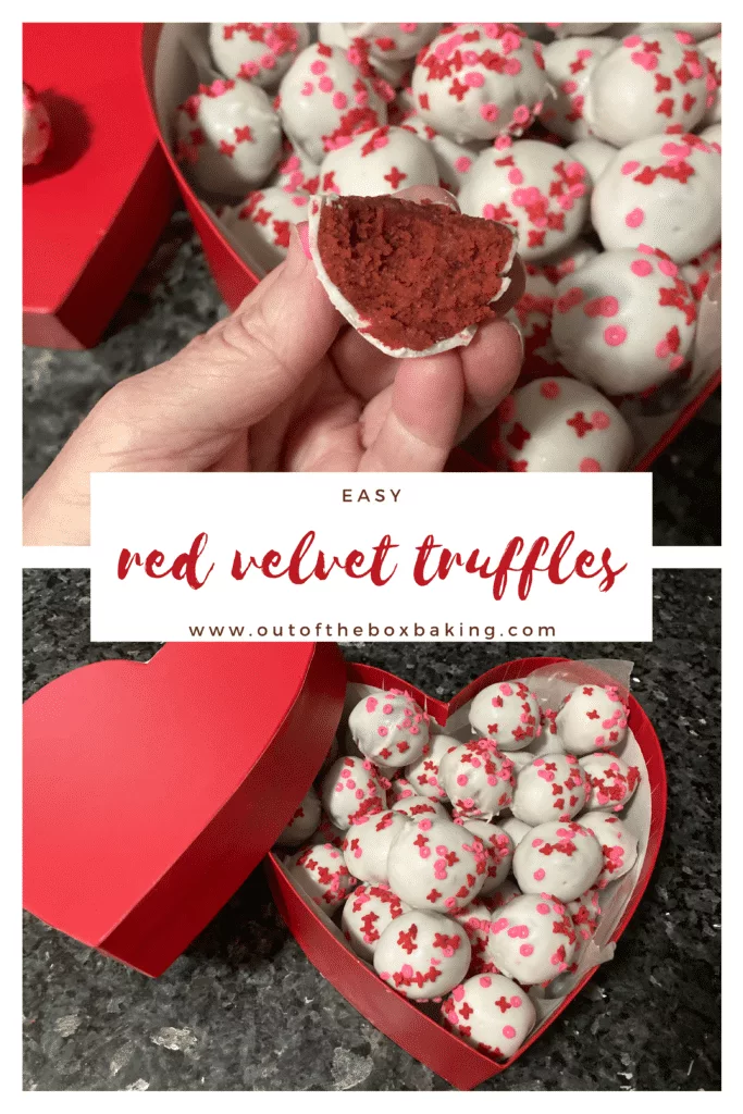 Red Velvet Truffles from Out of the Box Baking.com