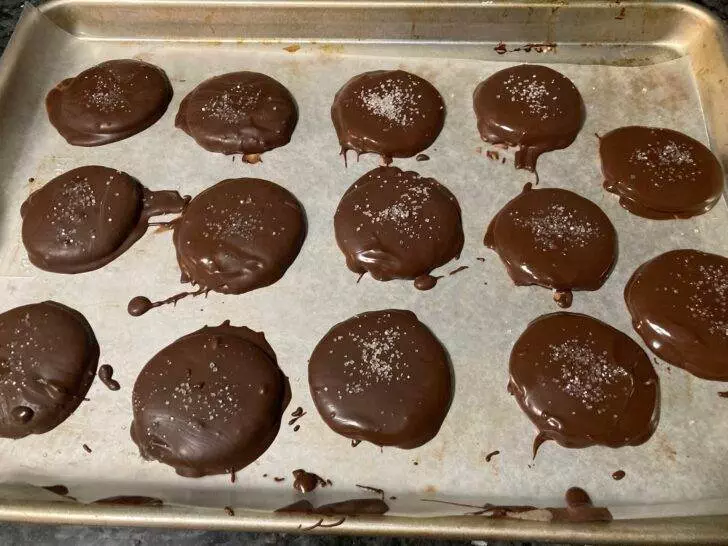 Copycat Peppermint Patties from Out of the Box Baking.com