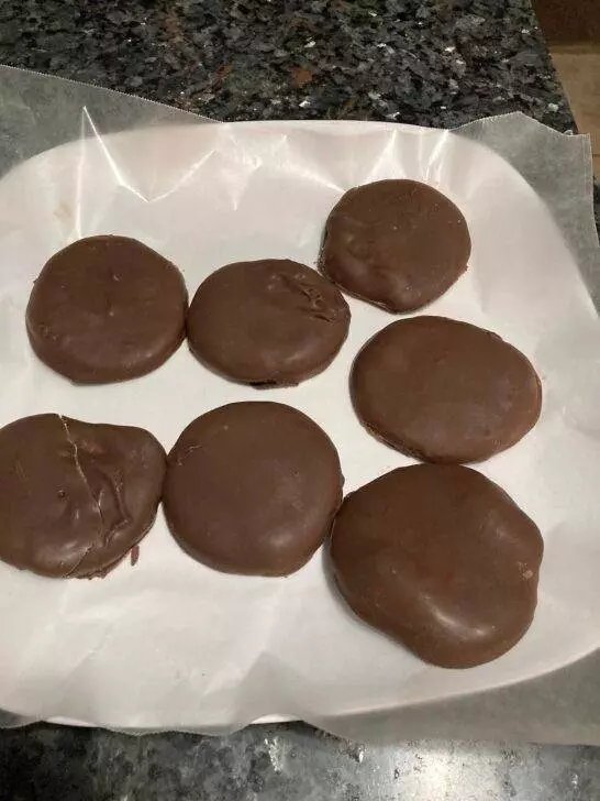 Copycat Peppermint Patties from Out of the Box Baking.com