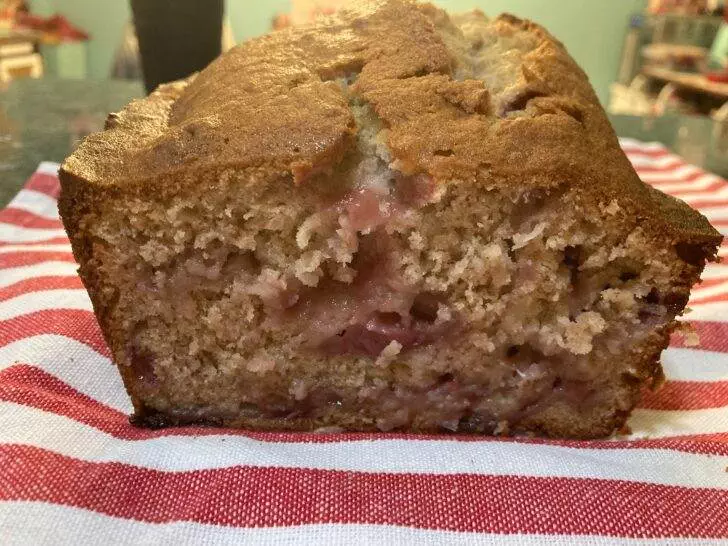 Strawberry Banana Bread with Coconut from Out of the Box Baking.com