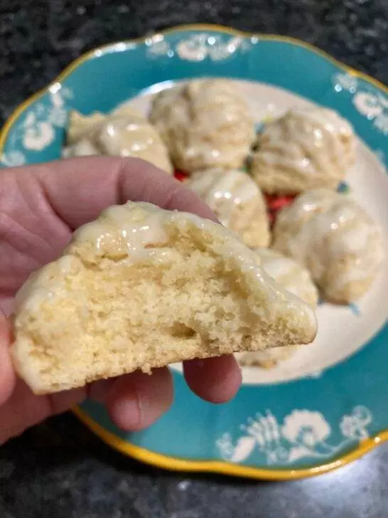 Lemon Pound Cake Cookies from Out of the Box Baking.com