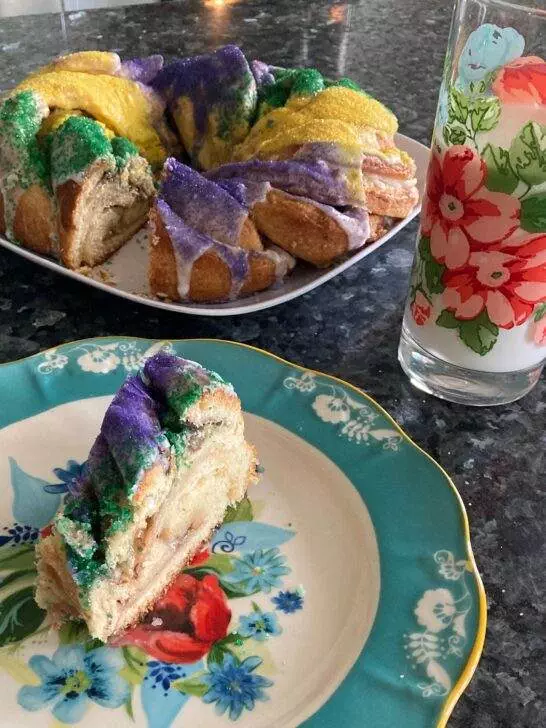 King Cake from Out of the Box Baking.com