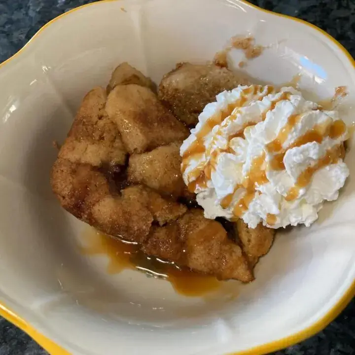 Apple Snickerdoodle Dump Cake