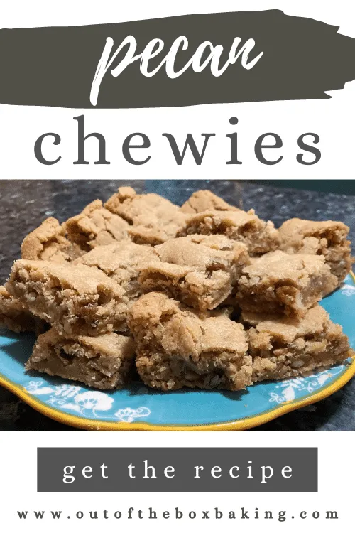 Easy Pecan Chewies Out of the Box Baking