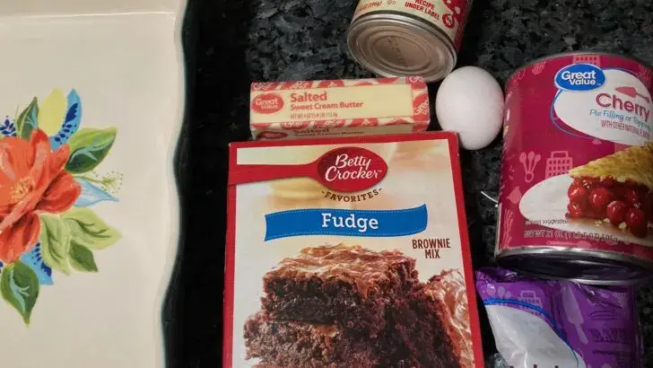 Easy Black Forest Bars from Out of the Box Baking.com