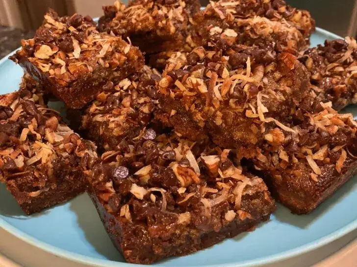 German Chocolate Bars from Scratch from Out of the Box Baking