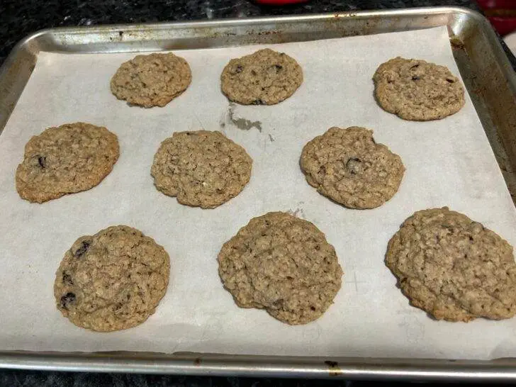 Old-Fashioned Oatmeal Cookies from Out of the Box Baking.com