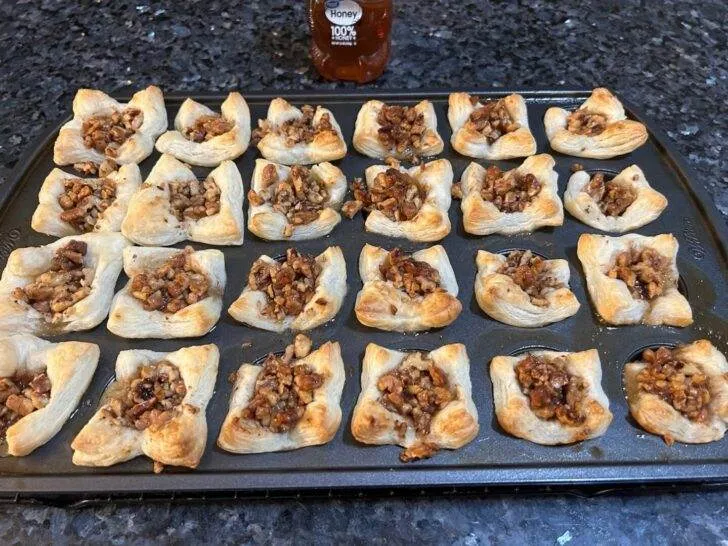 Puff Pastry Baklava Bites from Out of the Box Baking