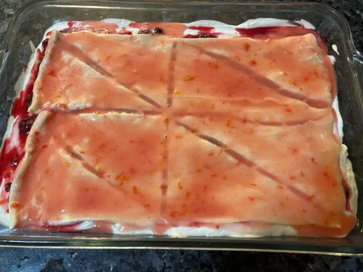Orange-Cranberry Cheesecake Bars from Out of the Box Baking