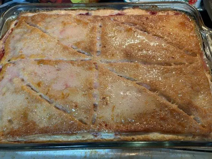 Orange-Cranberry Cheesecake Bars from Out of the Box Baking