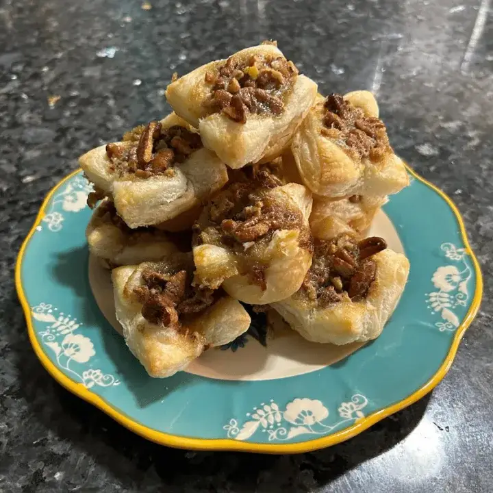 Puff Pastry Pecan Pie Bites
