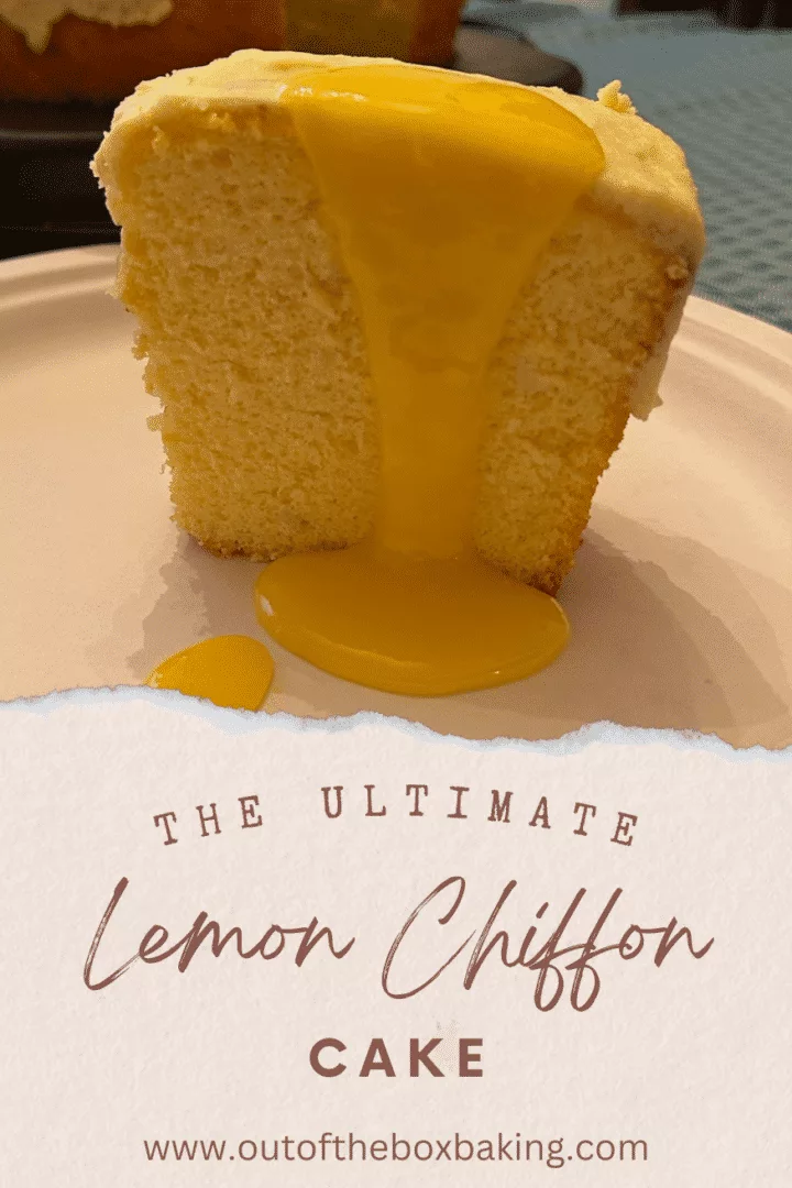 The Ultimate Lemon Chiffon Cake - Out of the Box Baking