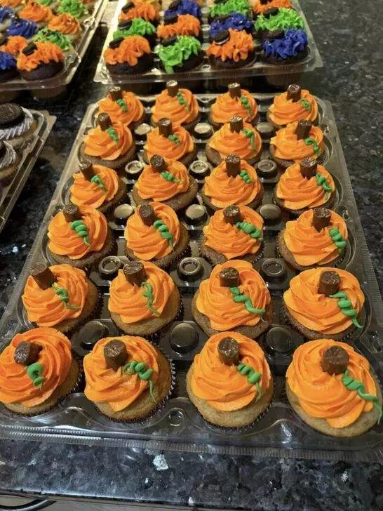 Easy Fall Cupcakes to Bake with Kids - Out of the Box Baking