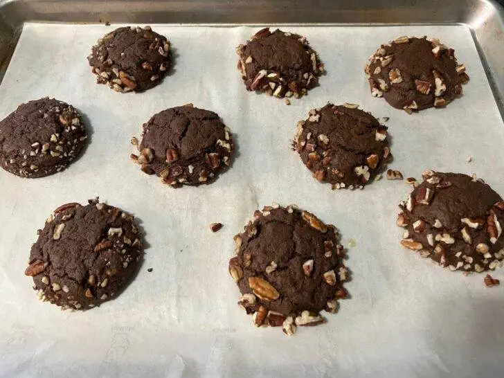 Crumbl Copycat Turtle Cookies from Out of the Box Baking