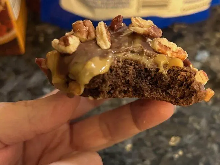 Crumbl Copycat Turtle Cookies from Out of the Box Baking