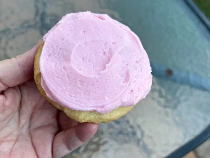 Crumbl Copycat Pink Sugar Cookies