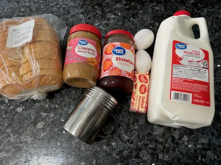 PB&J Stuffed French Toast