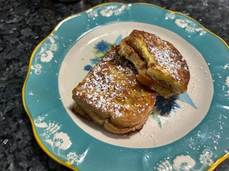 PB&J Stuffed French Toast