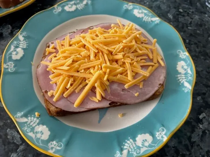 Ham and Cheese Stuffed French Toast