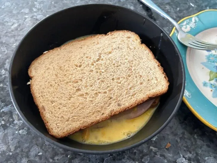 Ham and Cheese Stuffed French Toast