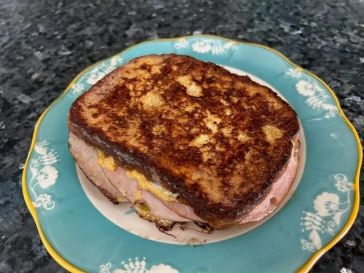 Ham and Cheese Stuffed French Toast