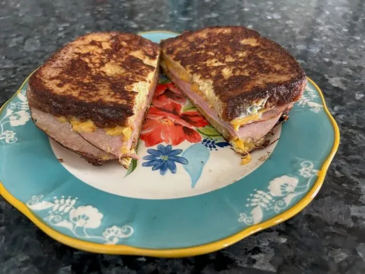 Ham and Cheese Stuffed French Toast