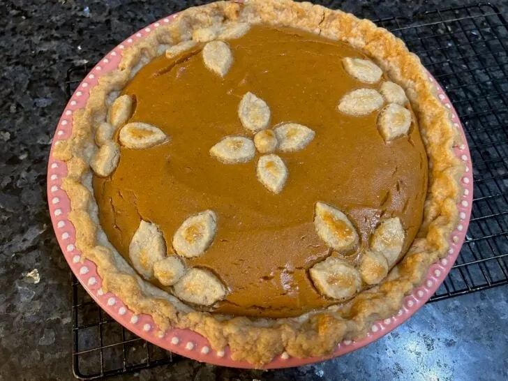 Deep Dish Pumpkin Pie from Out of the Box Baking.com