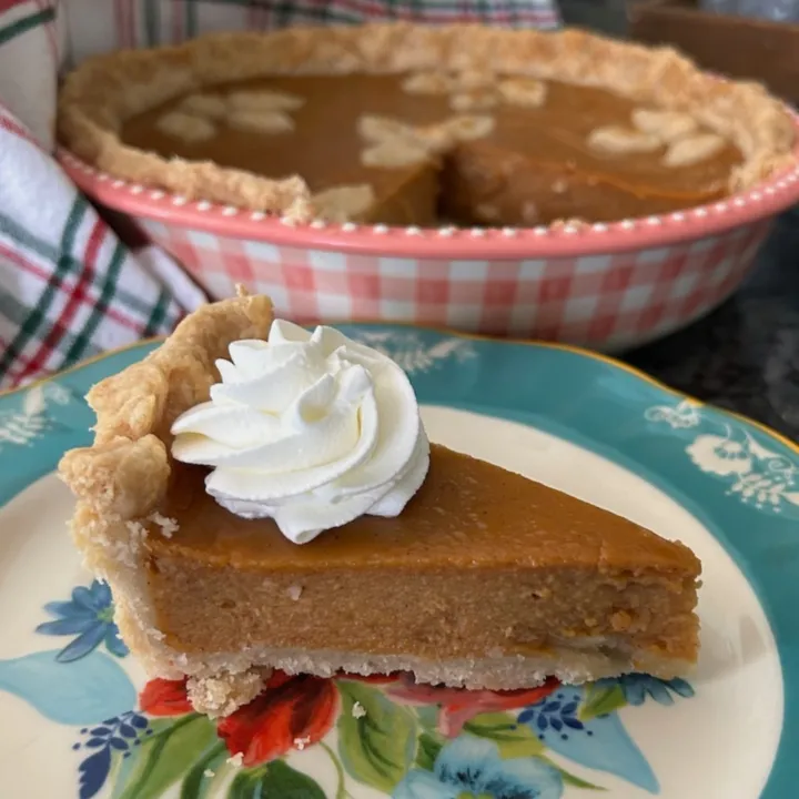 Deep Dish Pumpkin Pie (two ways)