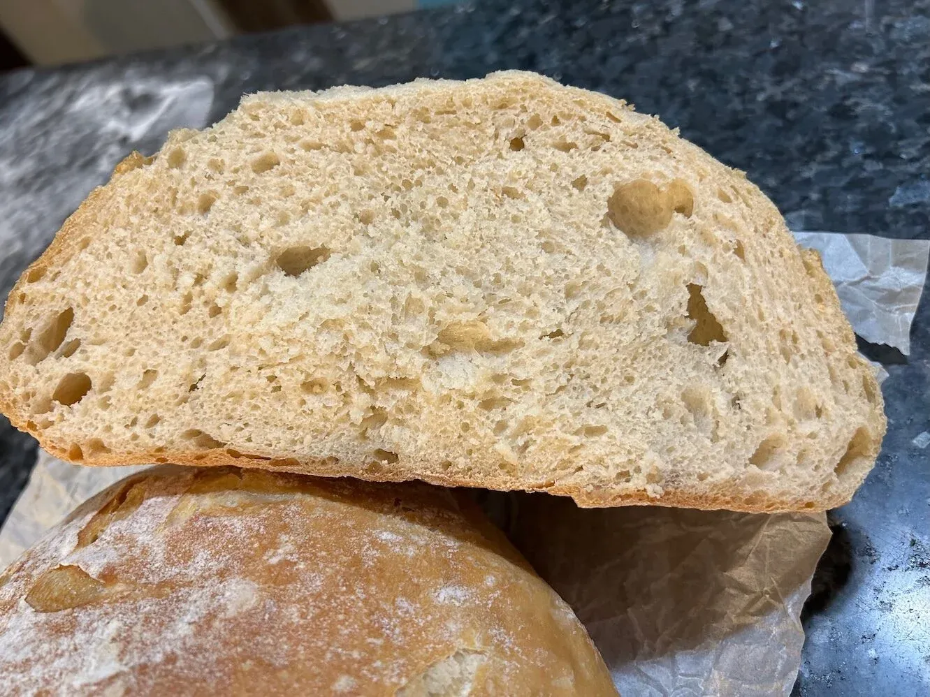 Same Day Sourdough Bread (with Yeast)
