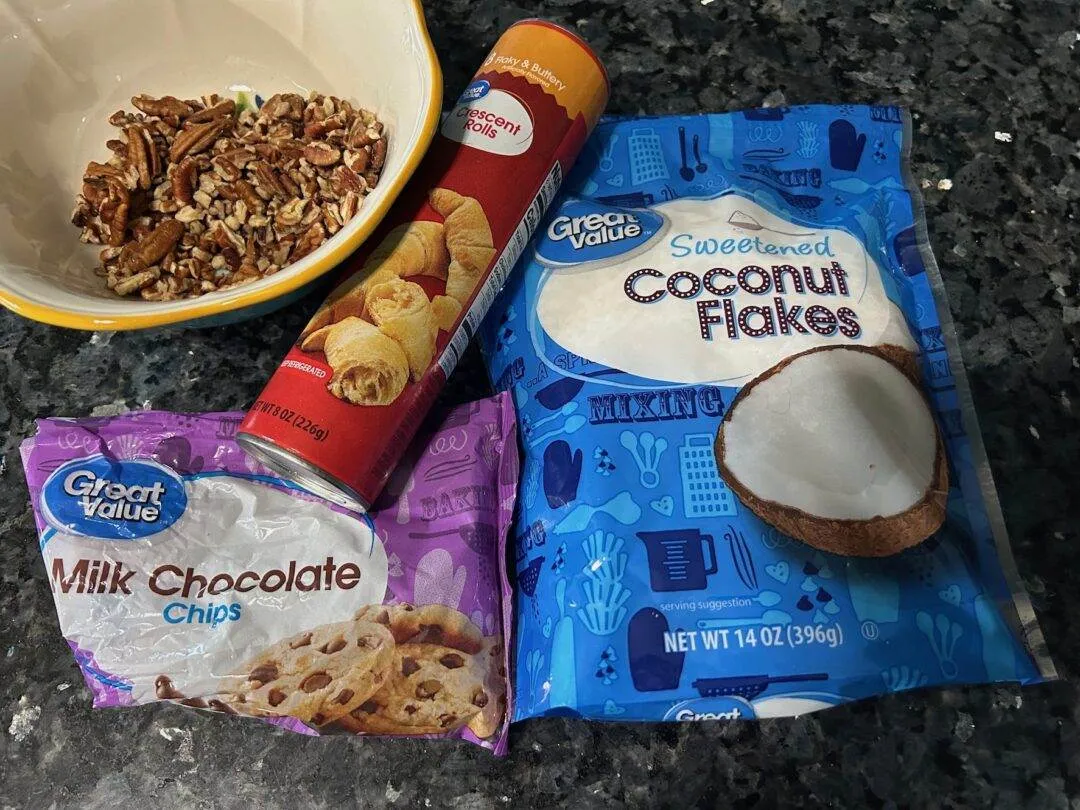 Simple Almond Joy Crescent Rolls Out of the Box Baking