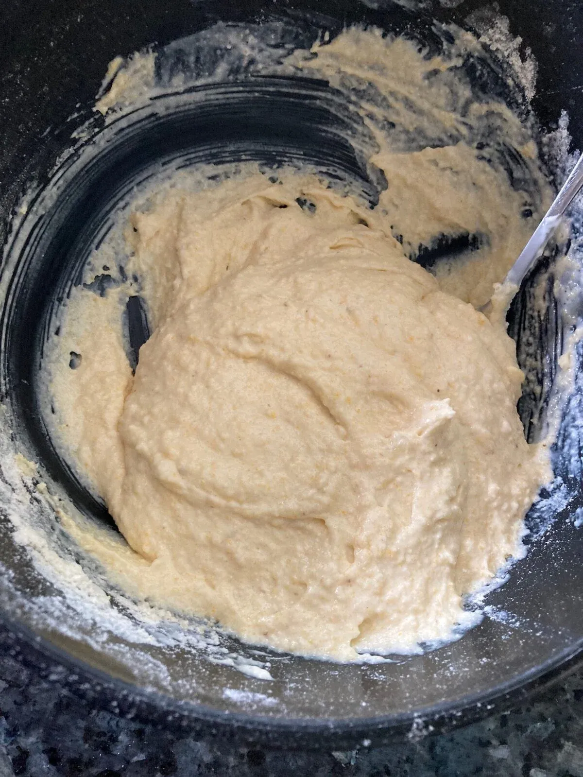 Southern Cornbread with Whipping Cream Out of the Box Baking