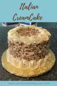 Best Italian Cream Cake (doctored cake mix) - Out of the Box Baking