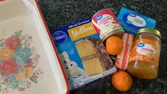 Easy Orange Creamsicle Bars from Out of the Box Baking.com