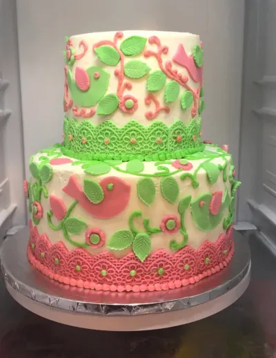 How to Tier a Cake from Out of the Box Baking.com
