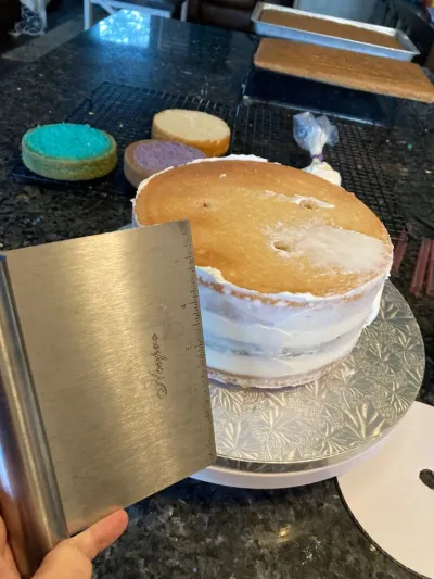 How to Tier a Cake from Out of the Box Baking.com