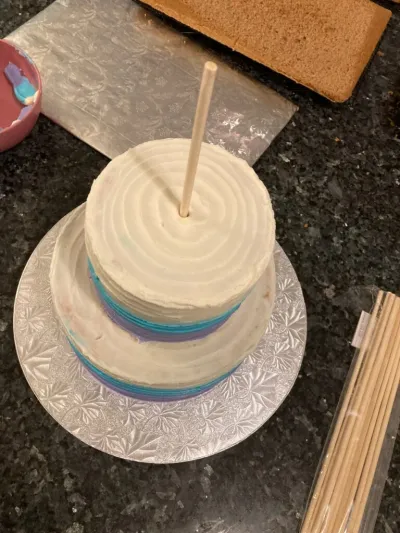 How to Tier a Cake from Out of the Box Baking.com