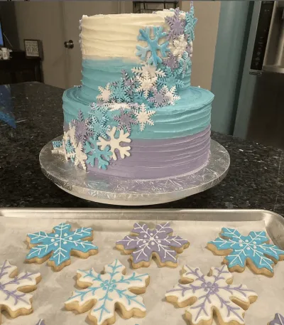 How to Tier a Cake from Out of the Box Baking.com