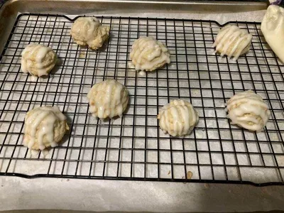 Lemon Pound Cake Cookies from Out of the Box Baking.com