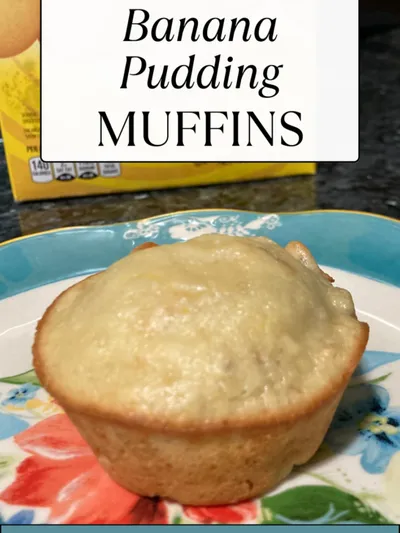 Banana Pudding Muffin Recipe from Out of the Box Baking
