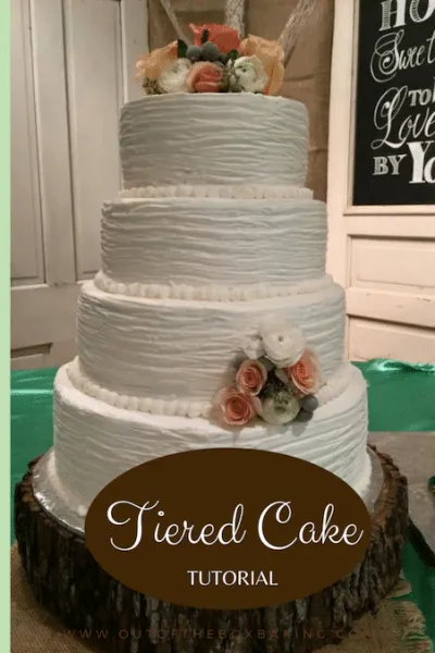 How to Tier a Cake from Out of the Box Baking.com