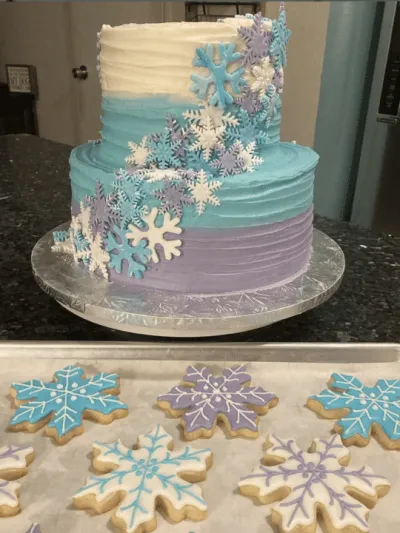 How to Tier a Cake from Out of the Box Baking.com