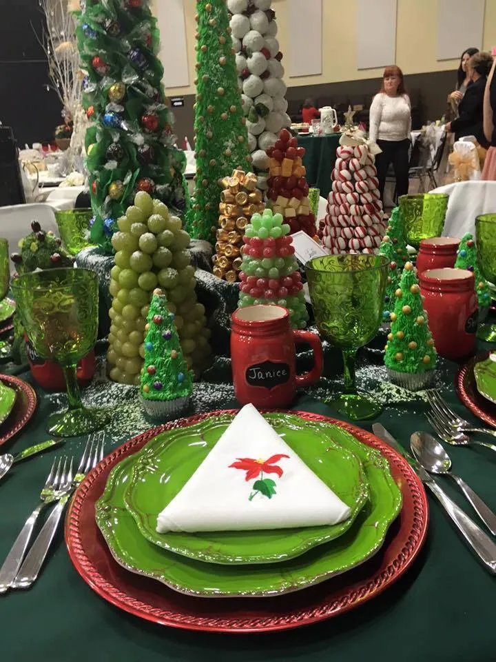Christmas Party Ideas Edible Christmas Trees Out of the Box Baking