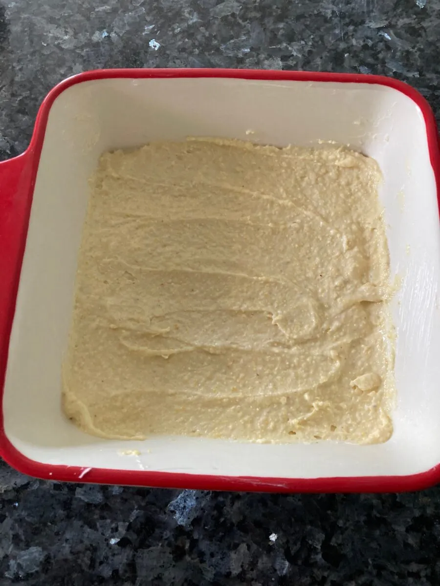 Southern Cornbread with Whipping Cream Out of the Box Baking