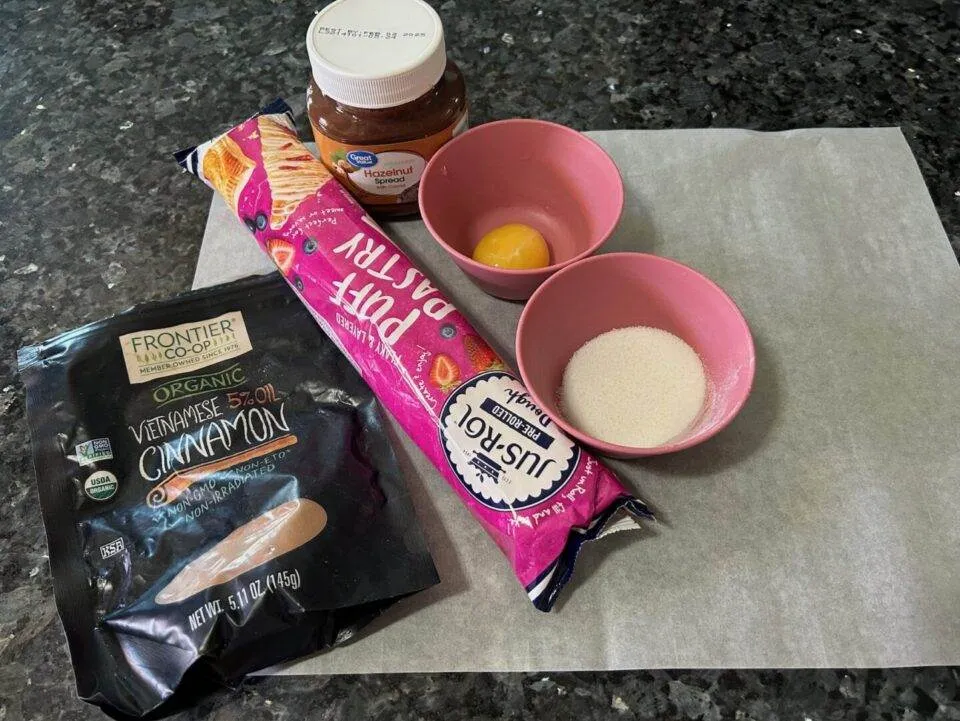 Churro Nutella Christmas Tree Out of the Box Baking