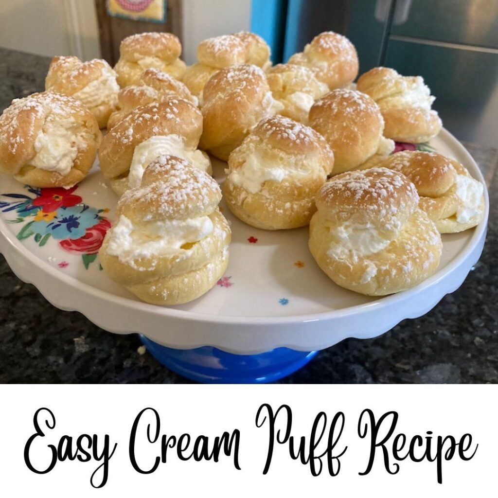 Easy Homemade Cream Puffs