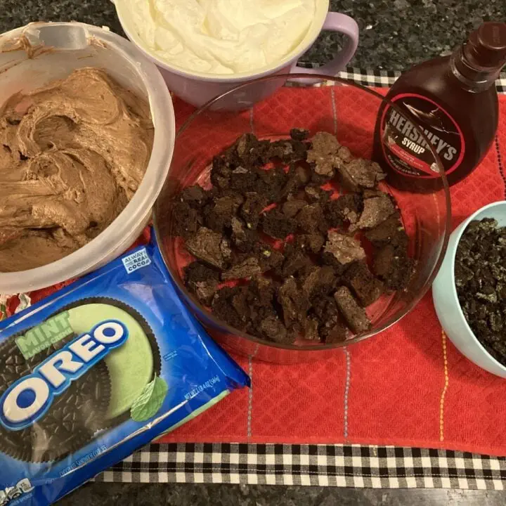 Mint Oreo Trifle