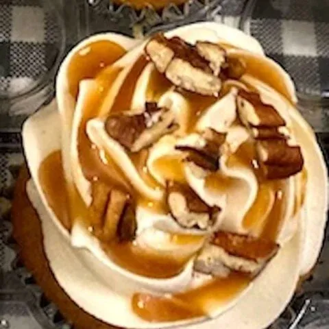 butter pecan cupcake